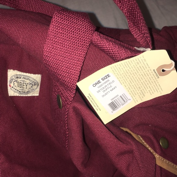 OBEY Detour Field Duffle - LAST 1!! - Picture 5 of 8